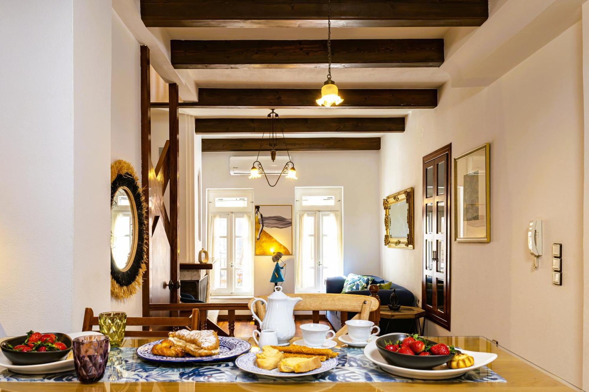 Chanialiving Venetian Luxury House-Near Plaza Parking Χανιά Εξωτερικό φωτογραφία